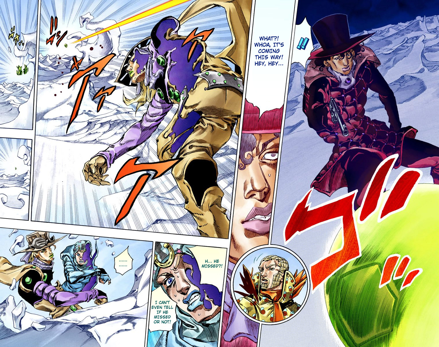 Jojo's Bizarre Adventure Part 7 - Steel Ball Run - Vol.14 Chapter 53: Wrecking Ball Part 3