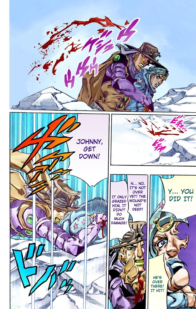 Jojo's Bizarre Adventure Part 7 - Steel Ball Run - Vol.14 Chapter 53: Wrecking Ball Part 3