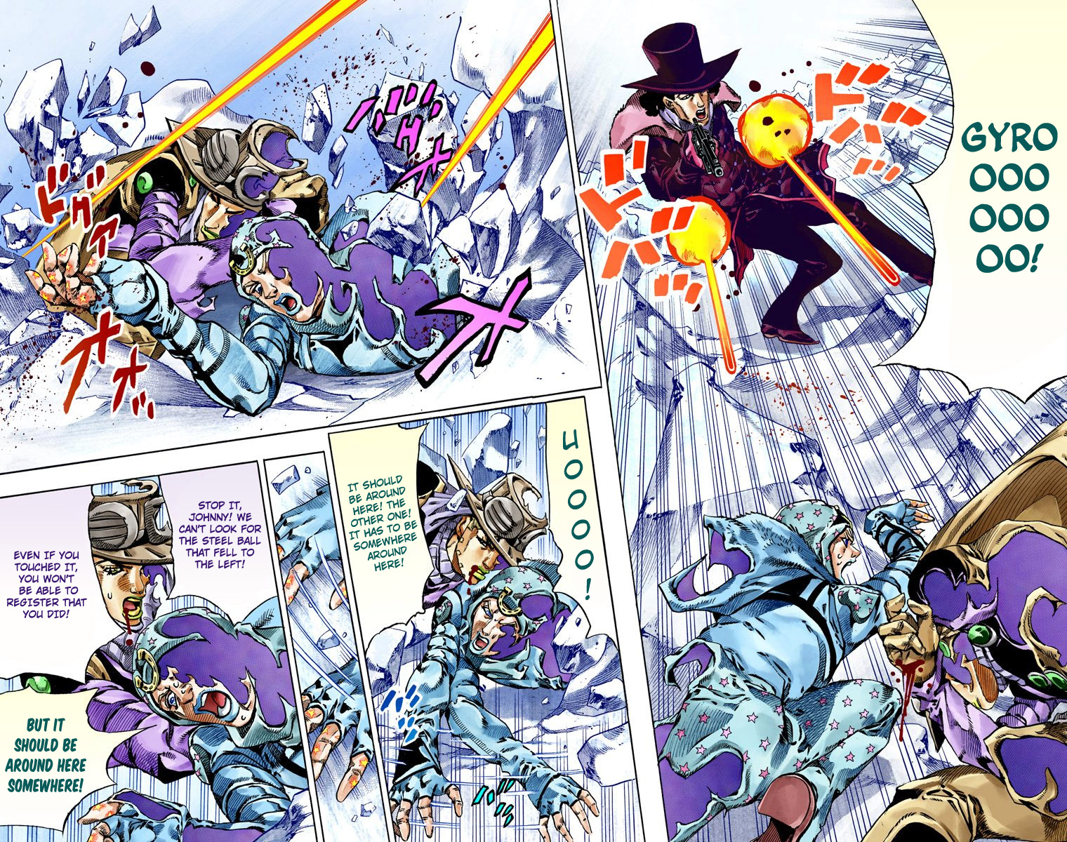 Jojo's Bizarre Adventure Part 7 - Steel Ball Run - Vol.14 Chapter 53: Wrecking Ball Part 3