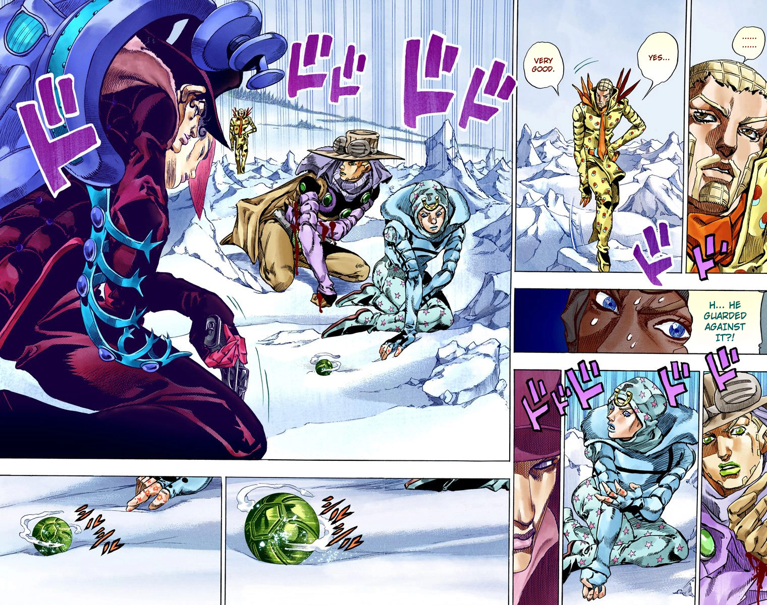 Jojo's Bizarre Adventure Part 7 - Steel Ball Run - Vol.14 Chapter 53: Wrecking Ball Part 3