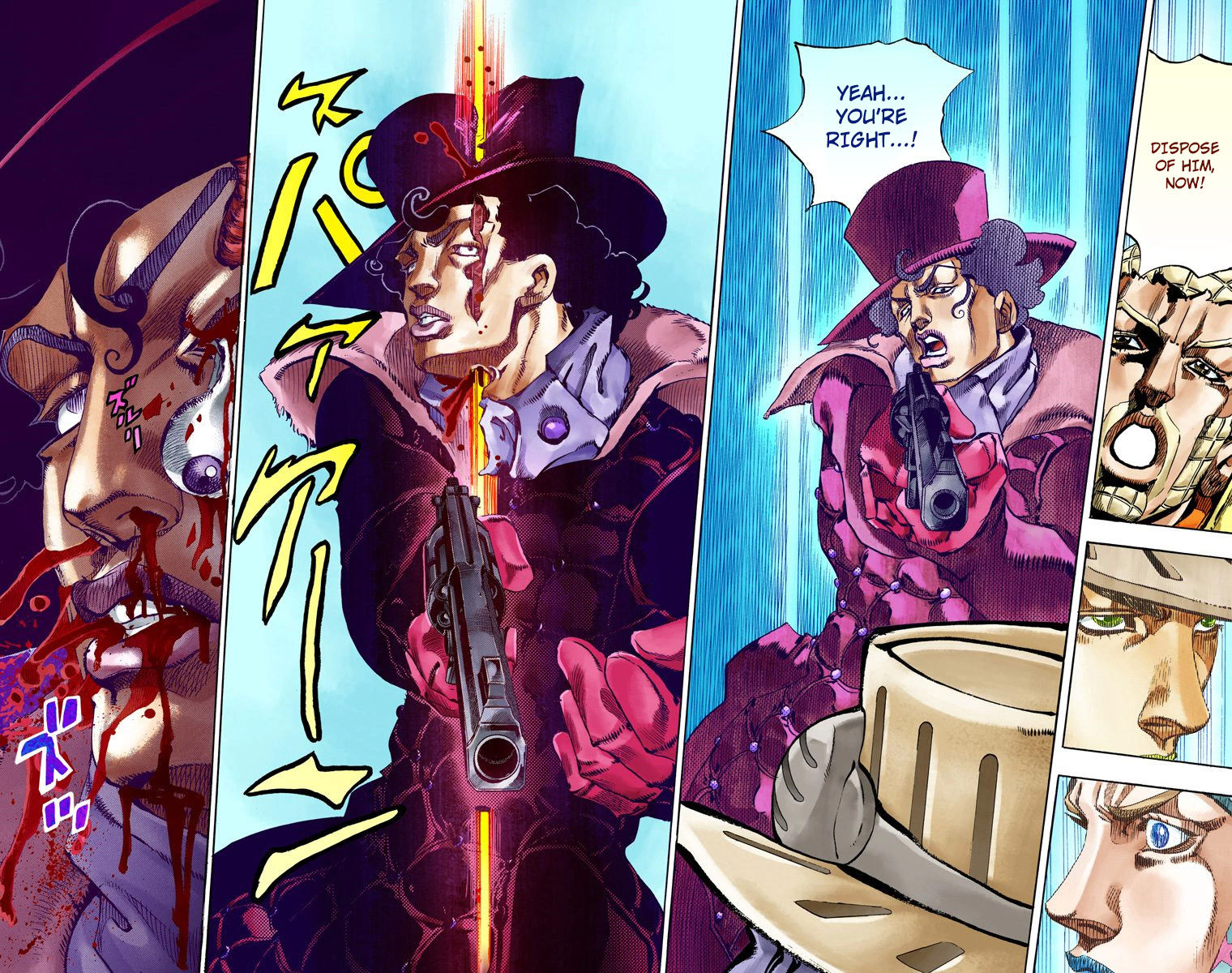 Jojo's Bizarre Adventure Part 7 - Steel Ball Run - Vol.14 Chapter 53: Wrecking Ball Part 3