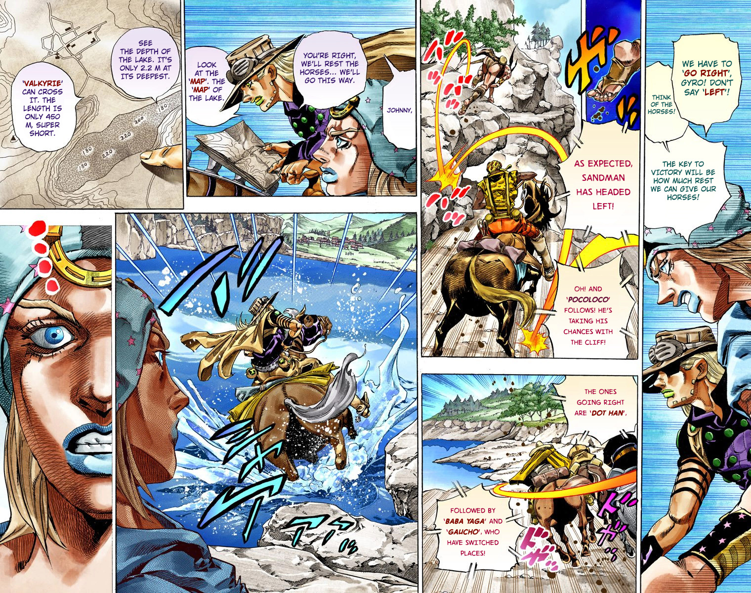 Jojo's Bizarre Adventure Part 7 - Steel Ball Run - Vol.7 Chapter 32: 3Rd Stage Goal Canon City