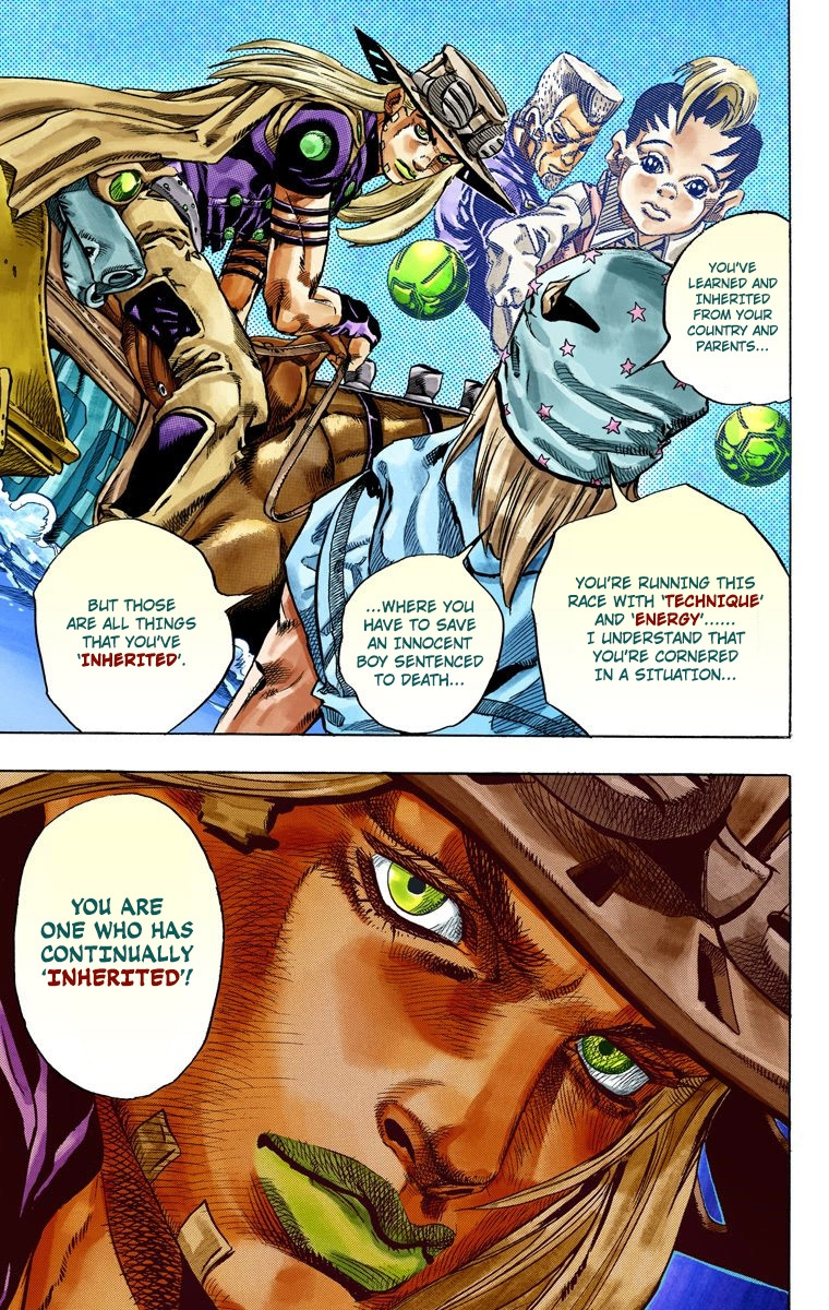 Jojo's Bizarre Adventure Part 7 - Steel Ball Run - Vol.7 Chapter 32: 3Rd Stage Goal Canon City