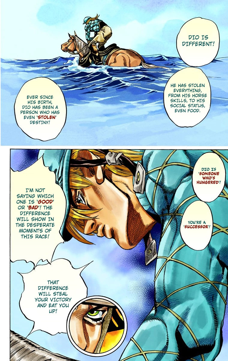 Jojo's Bizarre Adventure Part 7 - Steel Ball Run - Vol.7 Chapter 32: 3Rd Stage Goal Canon City