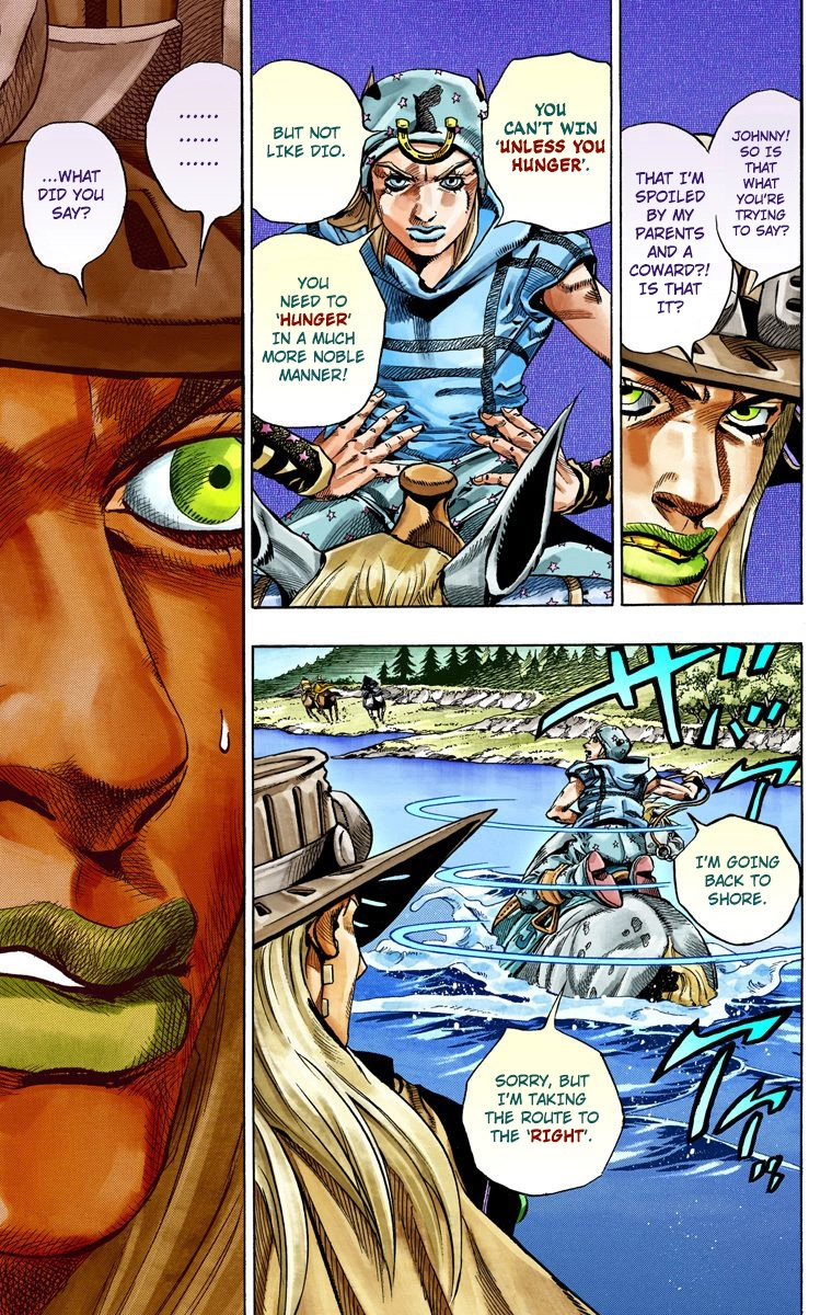 Jojo's Bizarre Adventure Part 7 - Steel Ball Run - Vol.7 Chapter 32: 3Rd Stage Goal Canon City