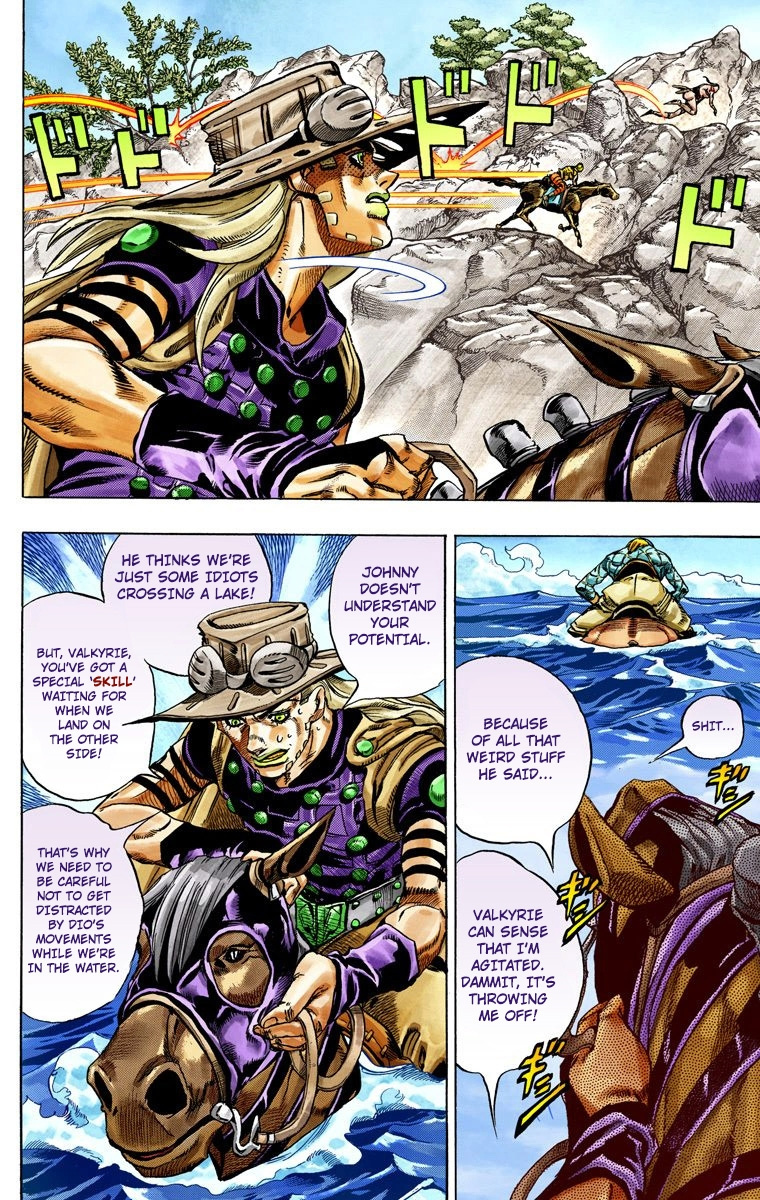 Jojo's Bizarre Adventure Part 7 - Steel Ball Run - Vol.7 Chapter 32: 3Rd Stage Goal Canon City