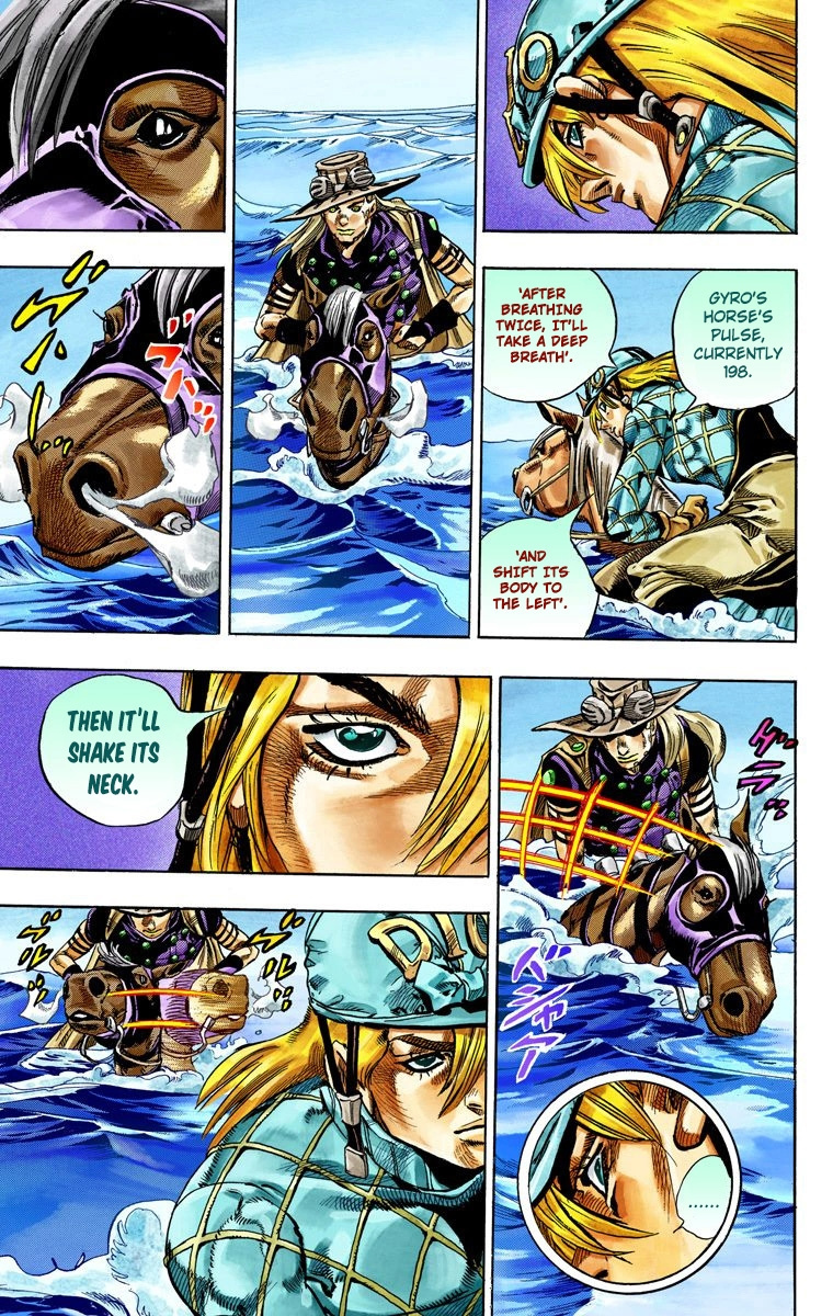 Jojo's Bizarre Adventure Part 7 - Steel Ball Run - Vol.7 Chapter 32: 3Rd Stage Goal Canon City