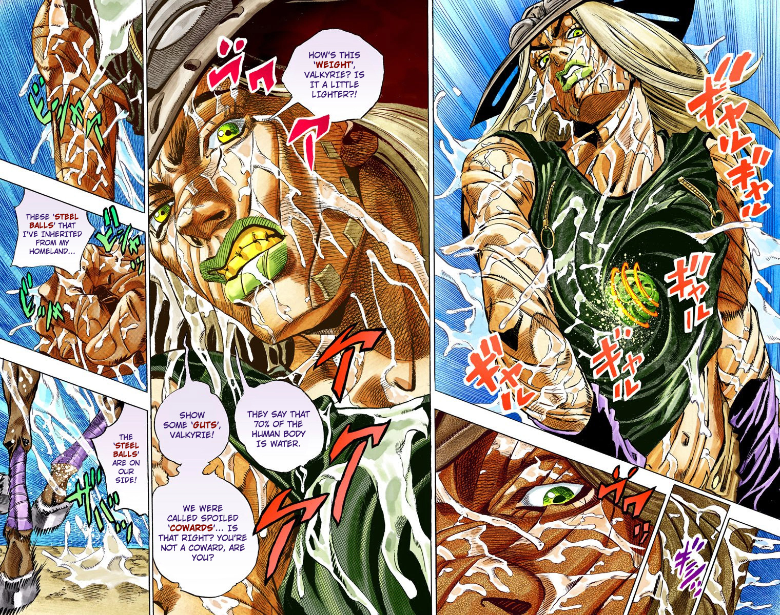 Jojo's Bizarre Adventure Part 7 - Steel Ball Run - Vol.7 Chapter 32: 3Rd Stage Goal Canon City