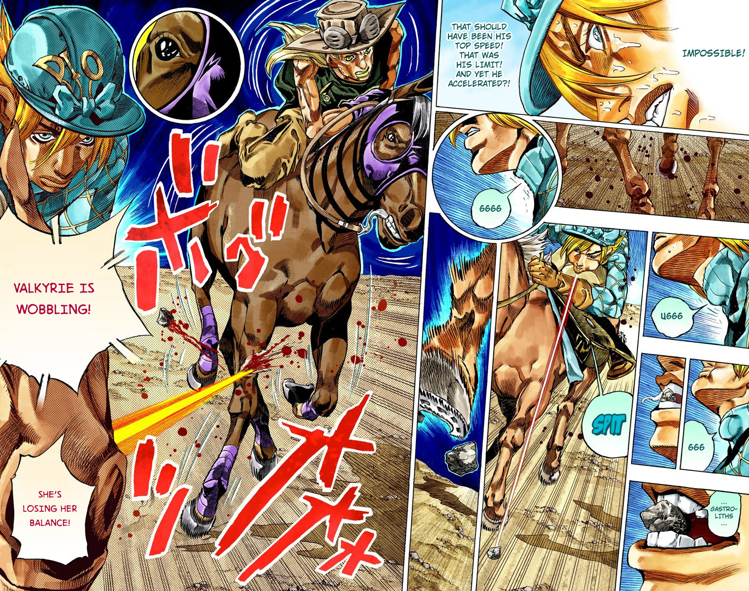 Jojo's Bizarre Adventure Part 7 - Steel Ball Run - Vol.7 Chapter 32: 3Rd Stage Goal Canon City