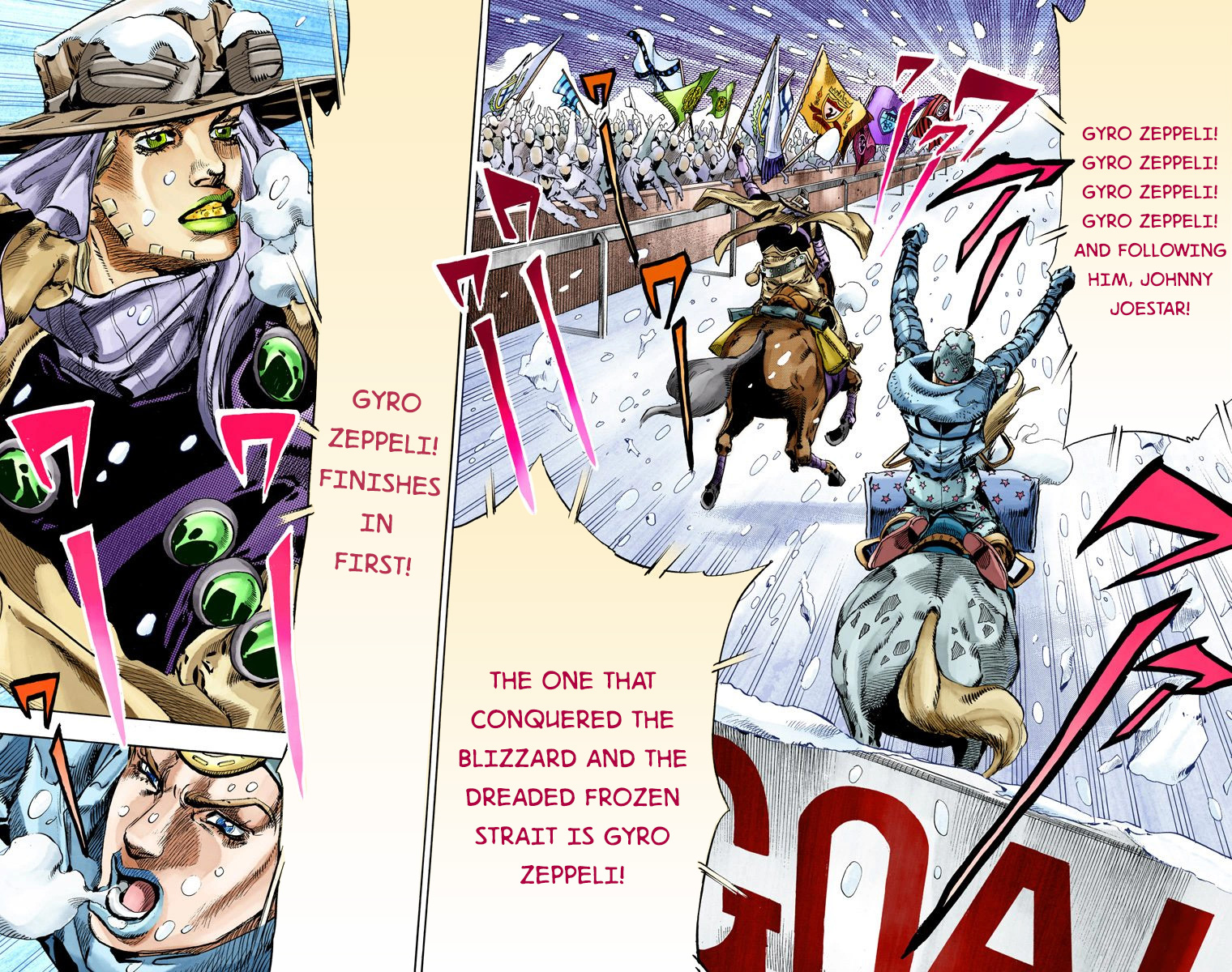 Jojo's Bizarre Adventure Part 7 - Steel Ball Run - Vol.14 Chapter 55: Qualifications For The Victor