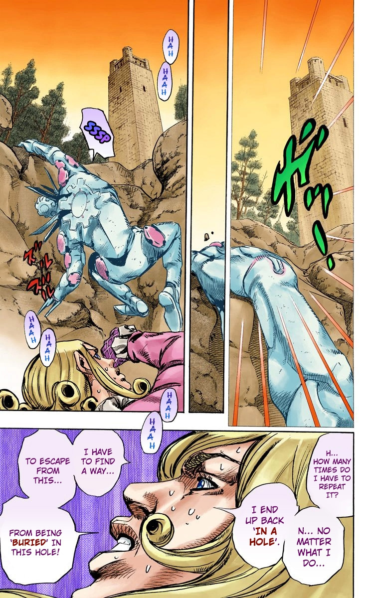 Jojo's Bizarre Adventure Part 7 - Steel Ball Run - Vol.22 Chapter 87: Ball Breaker Part 5