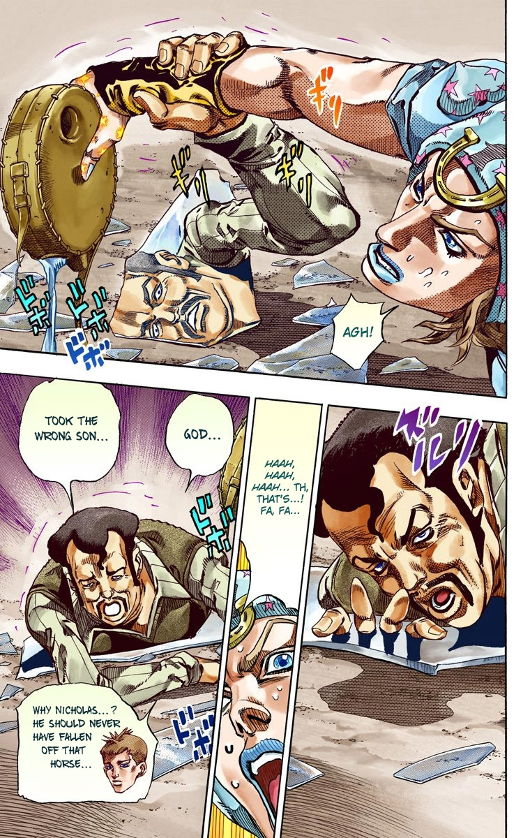 Jojo's Bizarre Adventure Part 7 - Steel Ball Run - Vol.15 Chapter 58: Civil War Part 3