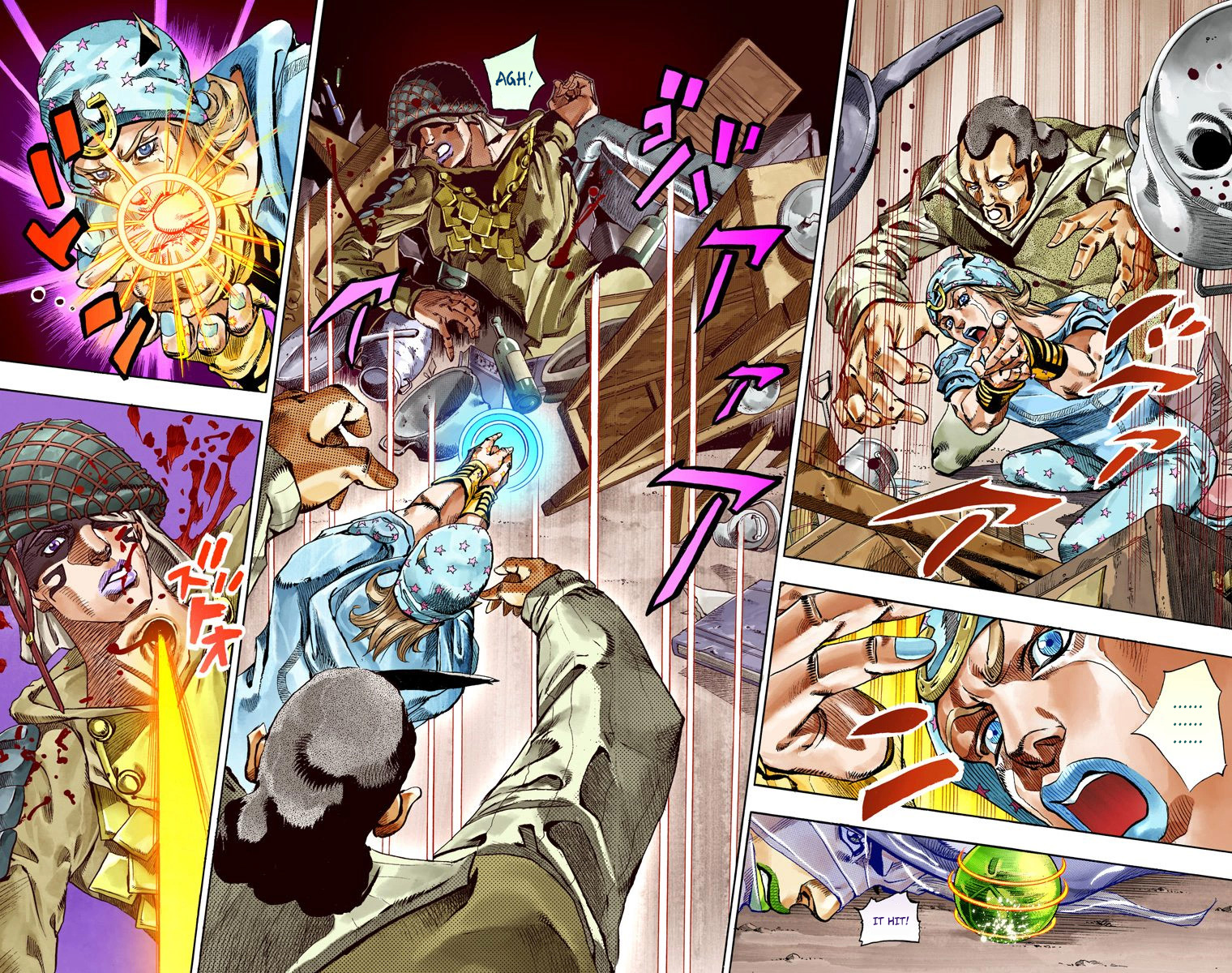 Jojo's Bizarre Adventure Part 7 - Steel Ball Run - Vol.15 Chapter 58: Civil War Part 3