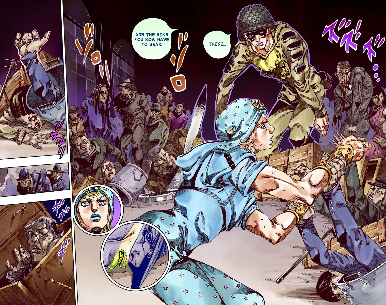 Jojo's Bizarre Adventure Part 7 - Steel Ball Run - Vol.15 Chapter 58: Civil War Part 3