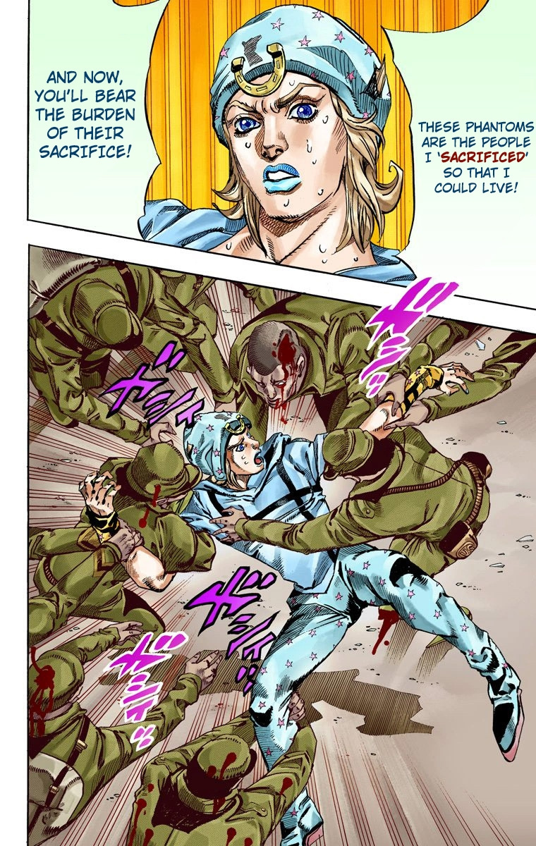 Jojo's Bizarre Adventure Part 7 - Steel Ball Run - Vol.15 Chapter 58: Civil War Part 3