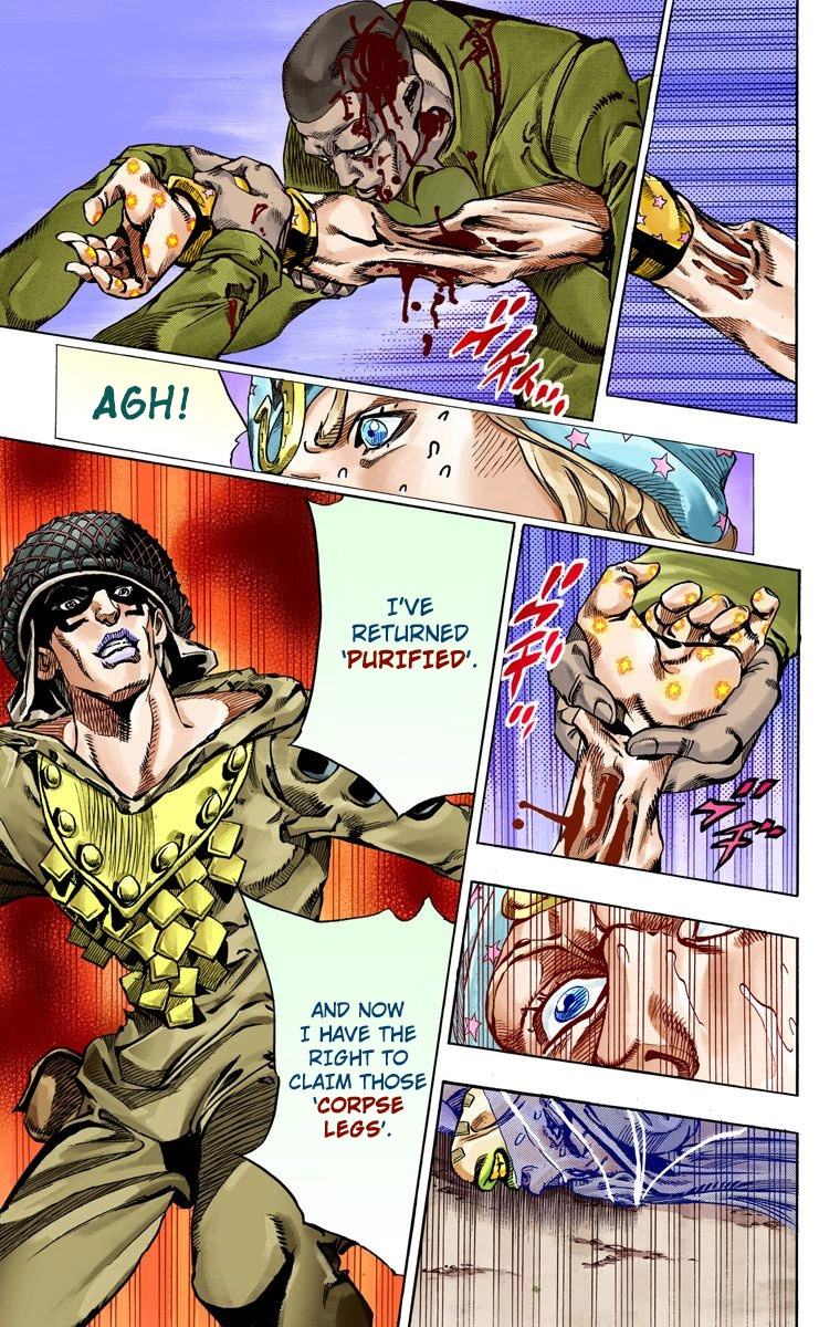 Jojo's Bizarre Adventure Part 7 - Steel Ball Run - Vol.15 Chapter 58: Civil War Part 3