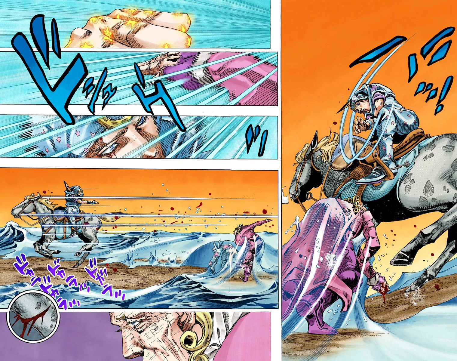 Jojo's Bizarre Adventure Part 7 - Steel Ball Run - Vol.22 Chapter 85: Ball Breaker Part 3