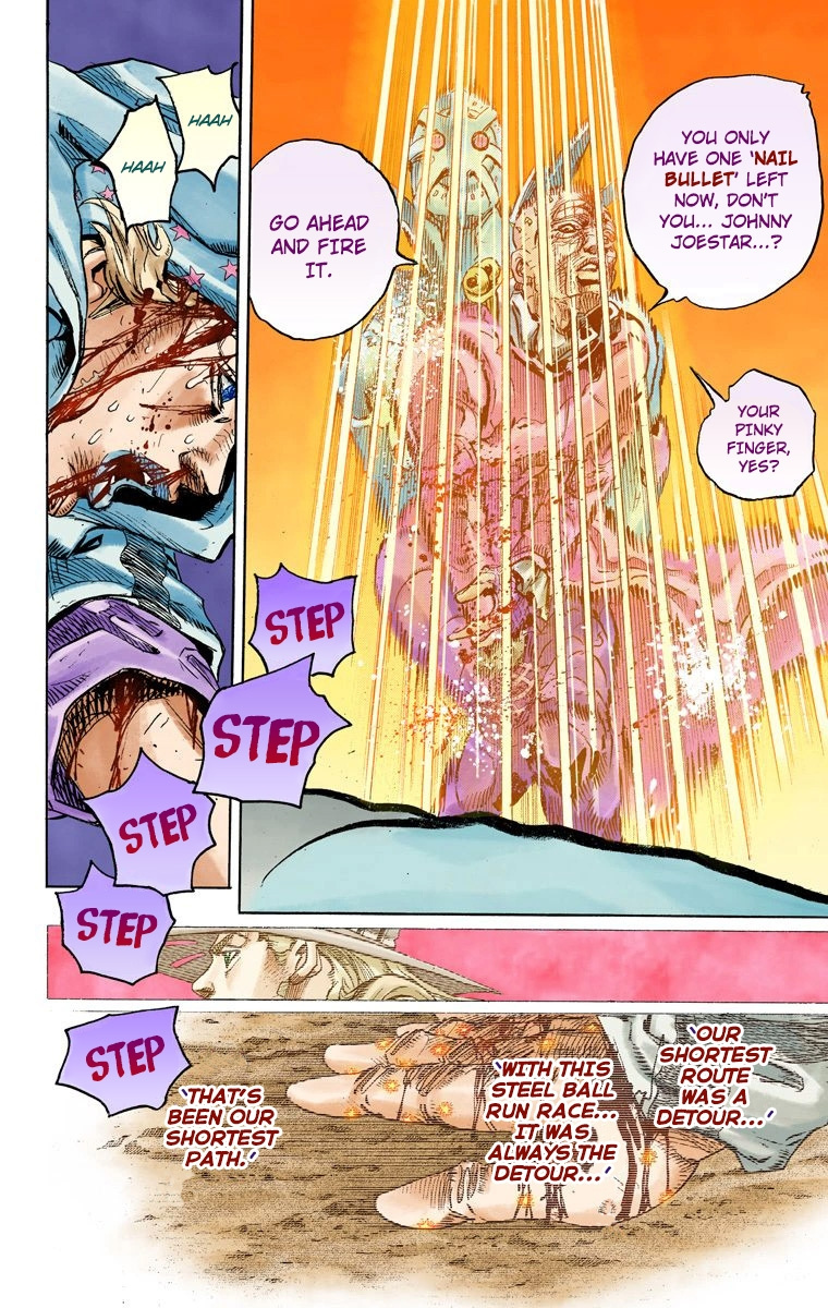 Jojo's Bizarre Adventure Part 7 - Steel Ball Run - Vol.22 Chapter 85: Ball Breaker Part 3