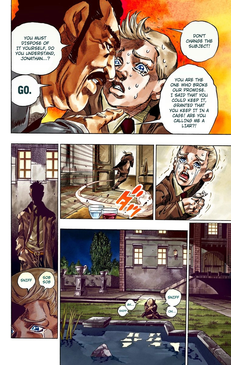 Jojo's Bizarre Adventure Part 7 - Steel Ball Run - Vol.10 Chapter 42: A Silent Way Part 3