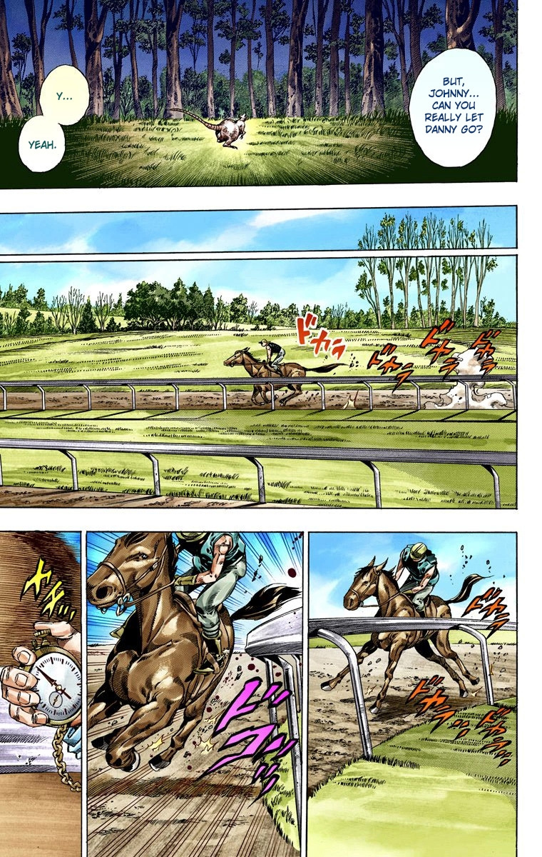 Jojo's Bizarre Adventure Part 7 - Steel Ball Run - Vol.10 Chapter 42: A Silent Way Part 3