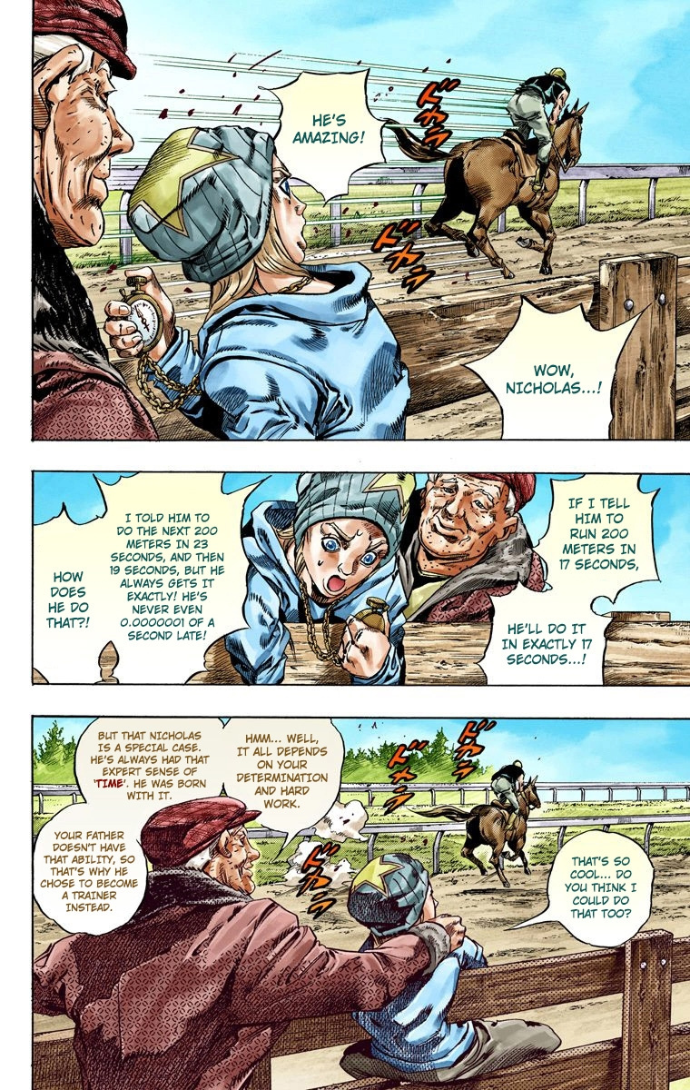 Jojo's Bizarre Adventure Part 7 - Steel Ball Run - Vol.10 Chapter 42: A Silent Way Part 3