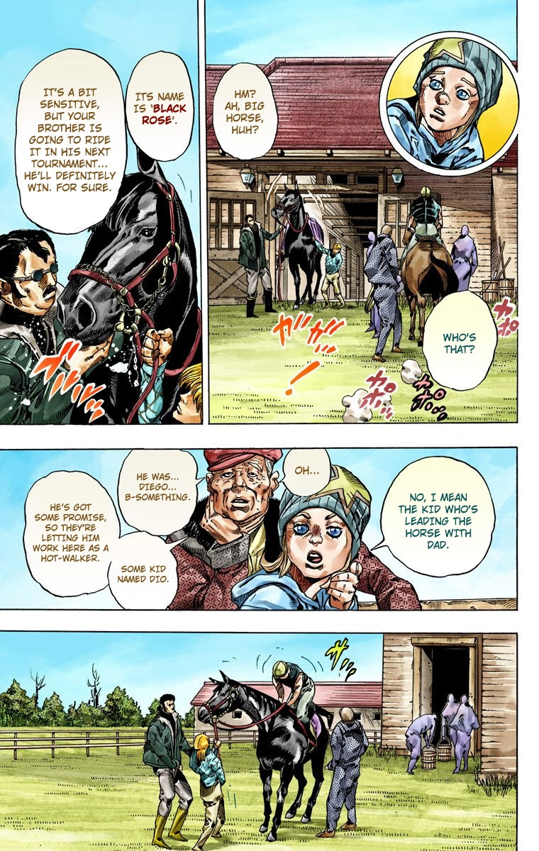 Jojo's Bizarre Adventure Part 7 - Steel Ball Run - Vol.10 Chapter 42: A Silent Way Part 3