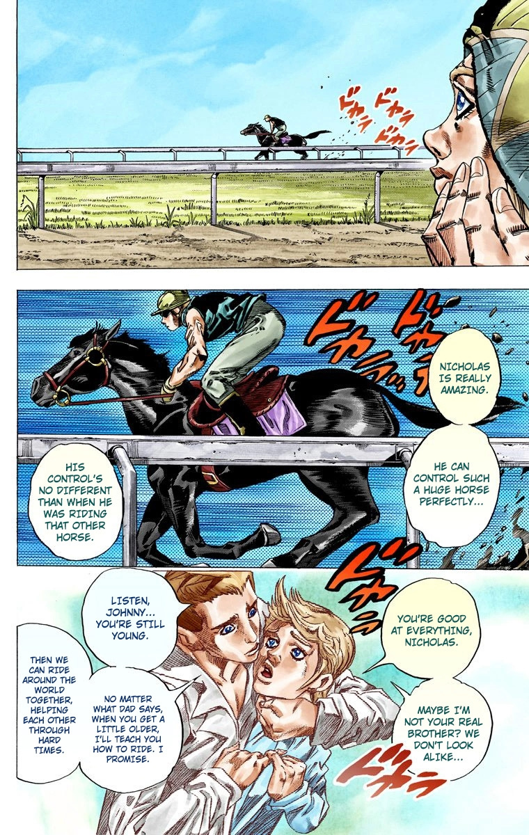 Jojo's Bizarre Adventure Part 7 - Steel Ball Run - Vol.10 Chapter 42: A Silent Way Part 3