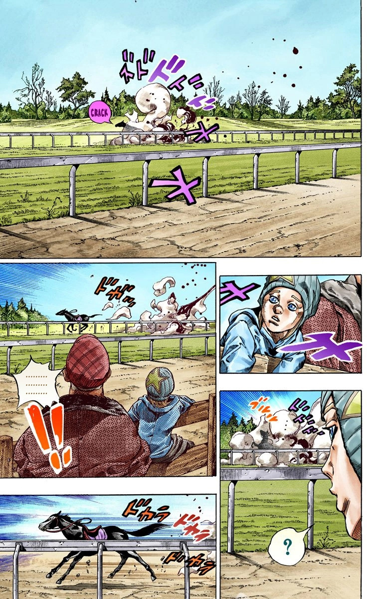 Jojo's Bizarre Adventure Part 7 - Steel Ball Run - Vol.10 Chapter 42: A Silent Way Part 3