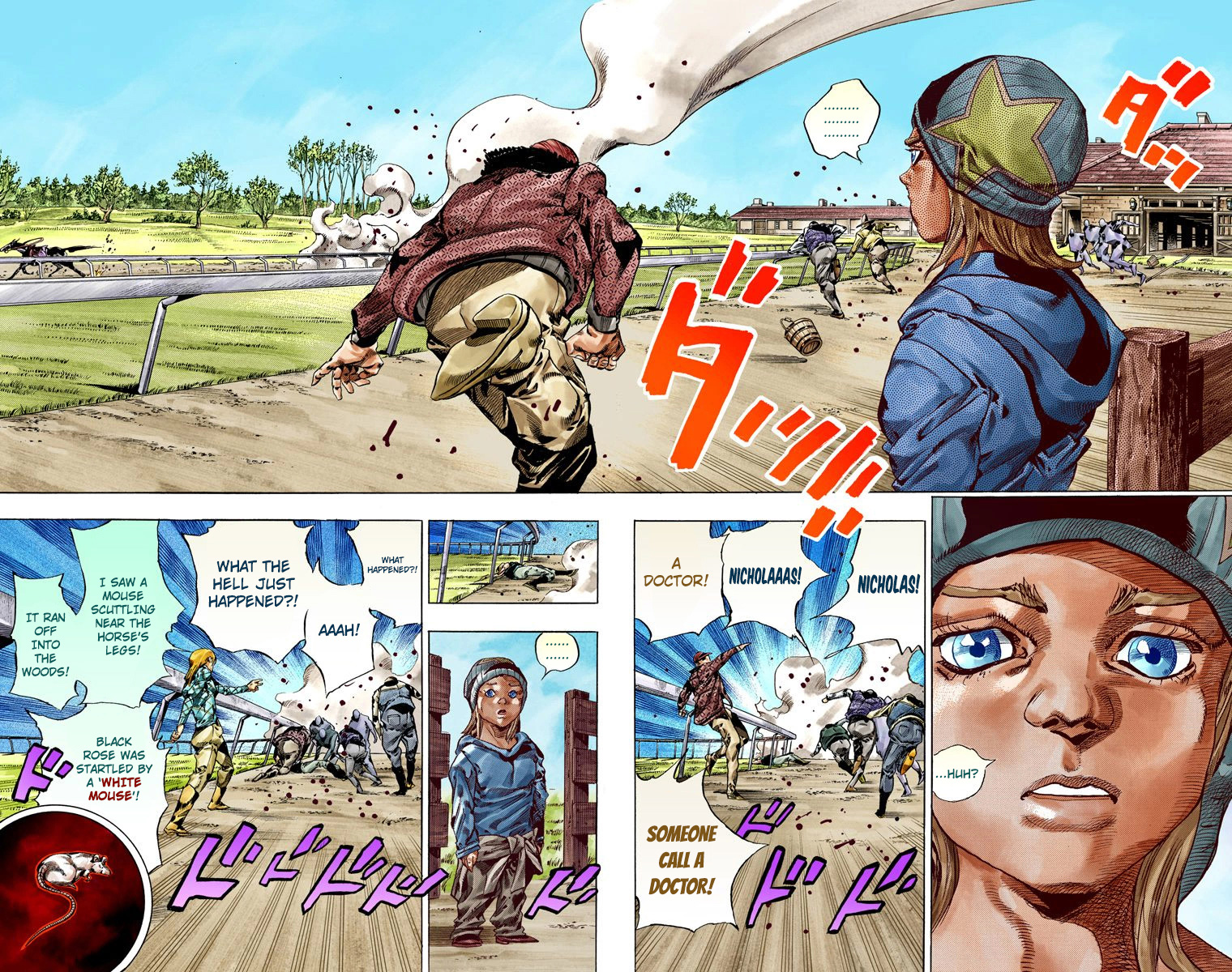 Jojo's Bizarre Adventure Part 7 - Steel Ball Run - Vol.10 Chapter 42: A Silent Way Part 3