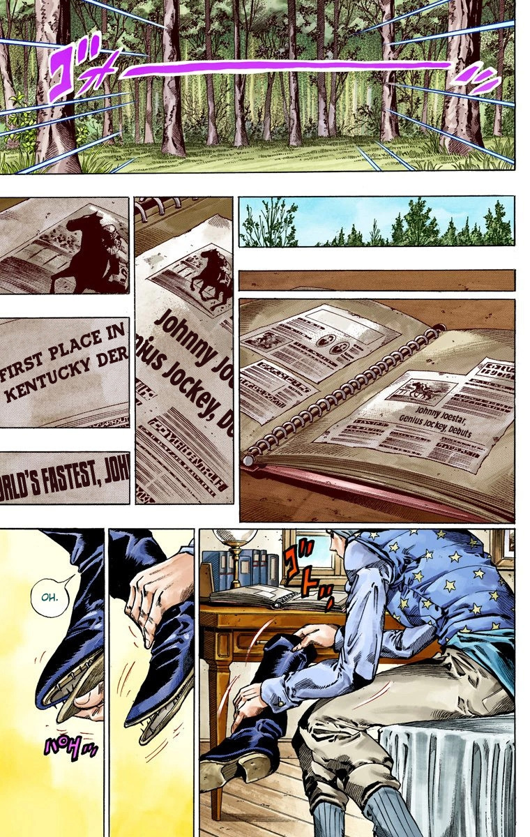 Jojo's Bizarre Adventure Part 7 - Steel Ball Run - Vol.10 Chapter 42: A Silent Way Part 3