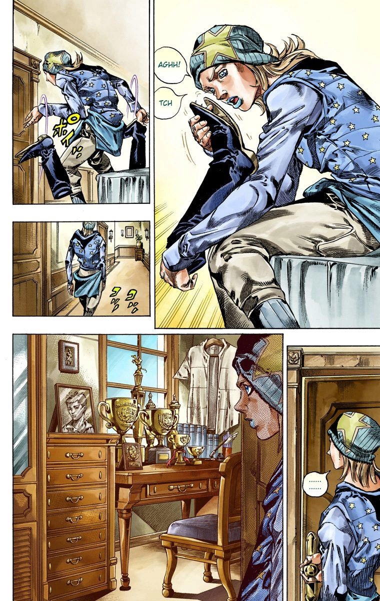 Jojo's Bizarre Adventure Part 7 - Steel Ball Run - Vol.10 Chapter 42: A Silent Way Part 3