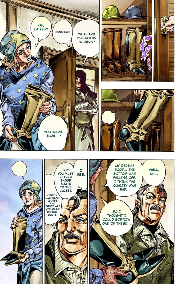 Jojo's Bizarre Adventure Part 7 - Steel Ball Run - Vol.10 Chapter 42: A Silent Way Part 3