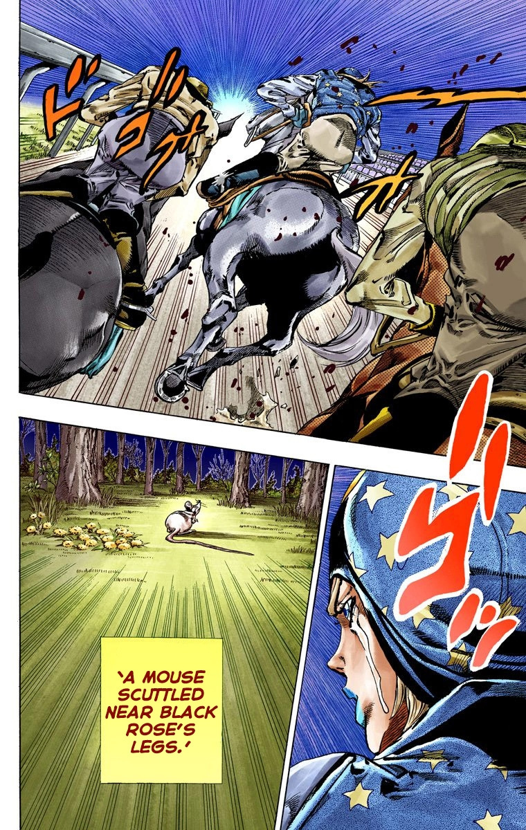 Jojo's Bizarre Adventure Part 7 - Steel Ball Run - Vol.10 Chapter 42: A Silent Way Part 3