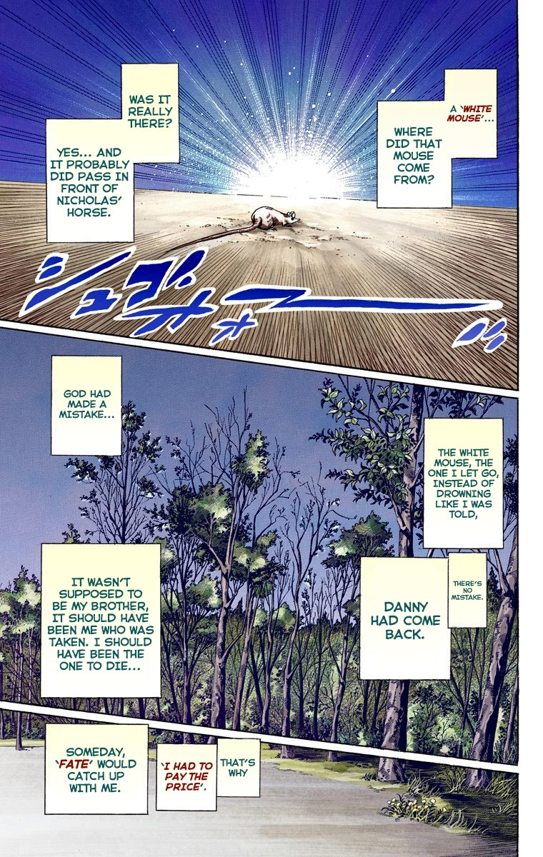 Jojo's Bizarre Adventure Part 7 - Steel Ball Run - Vol.10 Chapter 42: A Silent Way Part 3