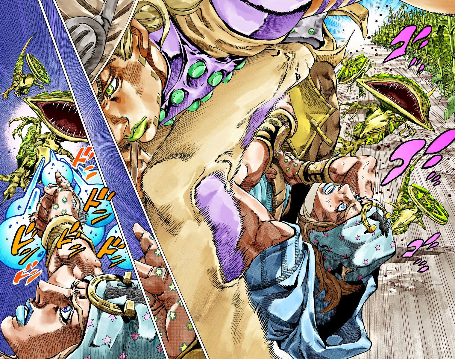 Jojo's Bizarre Adventure Part 7 - Steel Ball Run - Vol.10 Chapter 42: A Silent Way Part 3