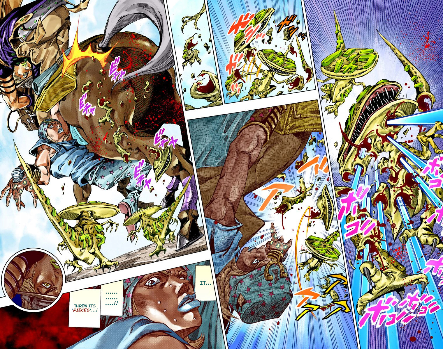 Jojo's Bizarre Adventure Part 7 - Steel Ball Run - Vol.10 Chapter 42: A Silent Way Part 3