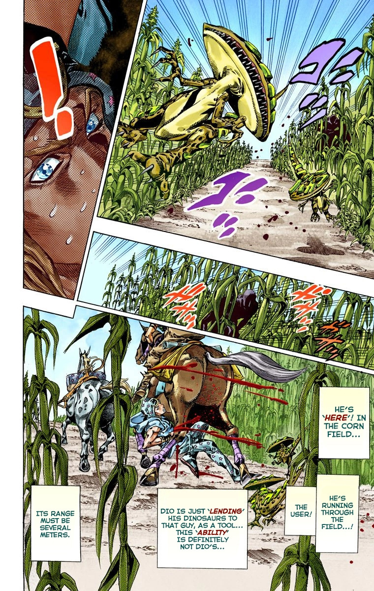 Jojo's Bizarre Adventure Part 7 - Steel Ball Run - Vol.10 Chapter 42: A Silent Way Part 3