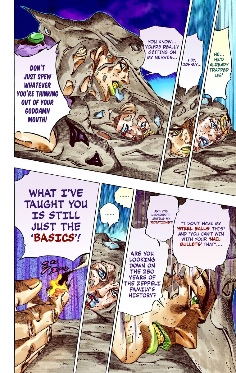 Jojo's Bizarre Adventure Part 7 - Steel Ball Run - Vol.10 Chapter 42: A Silent Way Part 3