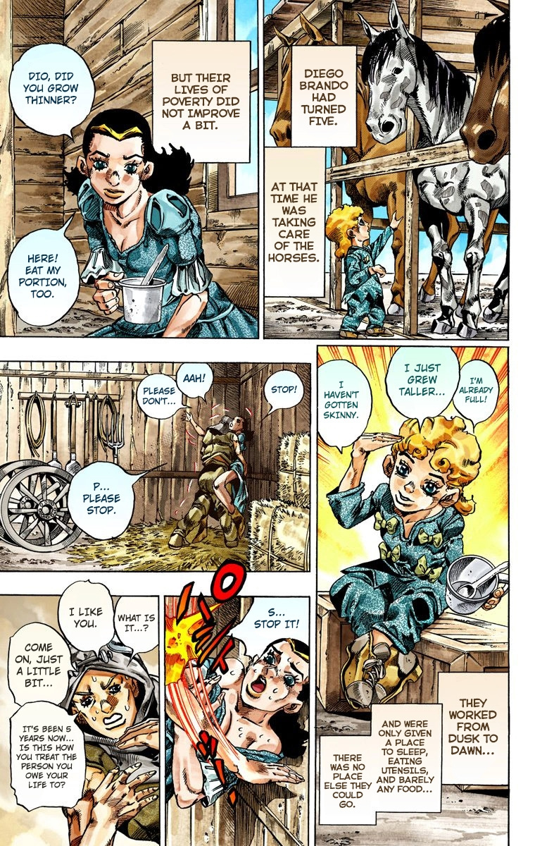 Jojo's Bizarre Adventure Part 7 - Steel Ball Run - Vol.6 Chapter 30: Scary Monsters Part 3