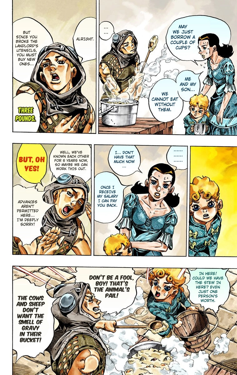 Jojo's Bizarre Adventure Part 7 - Steel Ball Run - Vol.6 Chapter 30: Scary Monsters Part 3