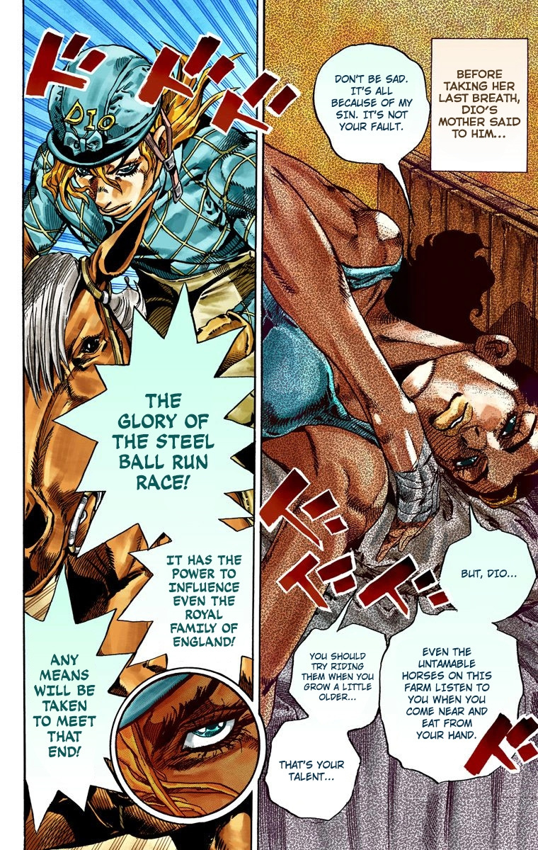 Jojo's Bizarre Adventure Part 7 - Steel Ball Run - Vol.6 Chapter 30: Scary Monsters Part 3