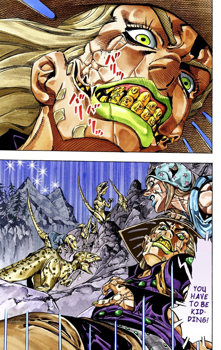 Jojo's Bizarre Adventure Part 7 - Steel Ball Run - Vol.6 Chapter 30: Scary Monsters Part 3