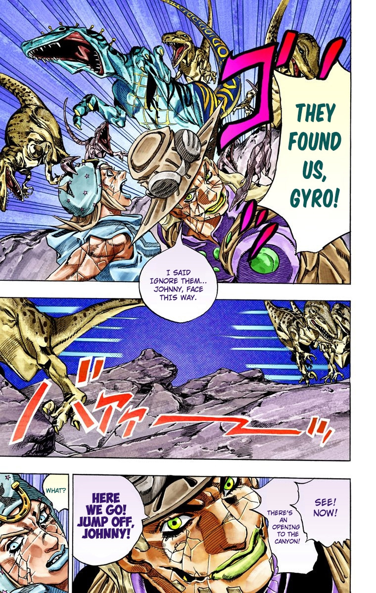 Jojo's Bizarre Adventure Part 7 - Steel Ball Run - Vol.6 Chapter 30: Scary Monsters Part 3