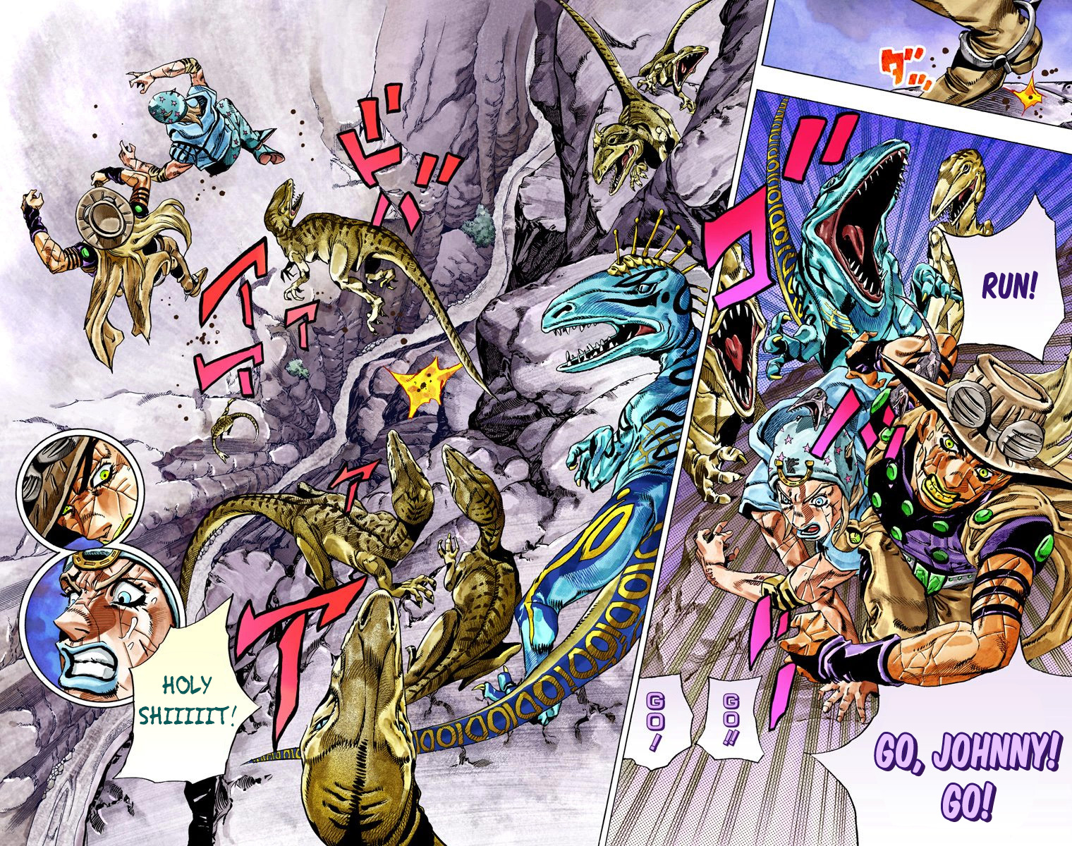 Jojo's Bizarre Adventure Part 7 - Steel Ball Run - Vol.6 Chapter 30: Scary Monsters Part 3