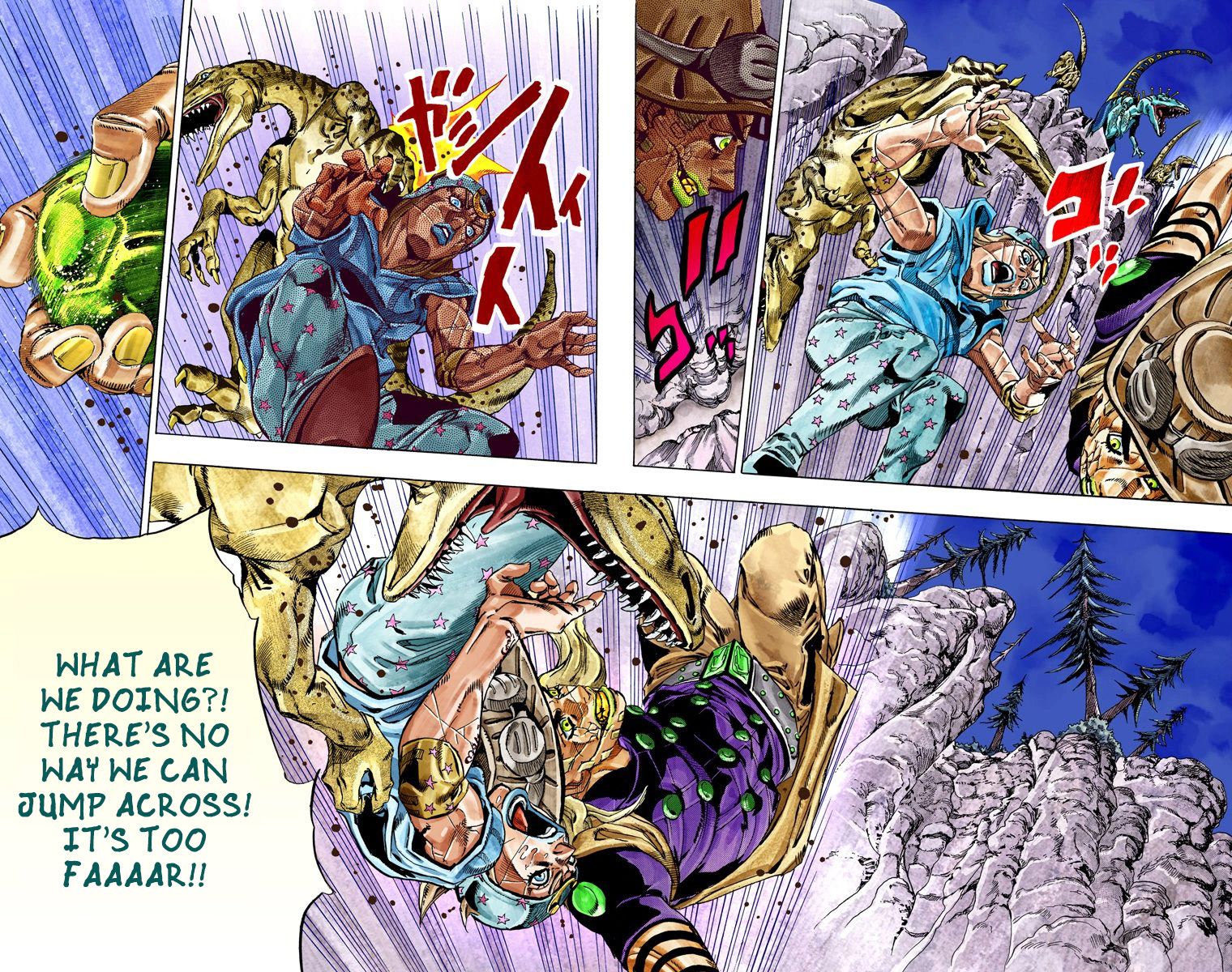 Jojo's Bizarre Adventure Part 7 - Steel Ball Run - Vol.6 Chapter 30: Scary Monsters Part 3