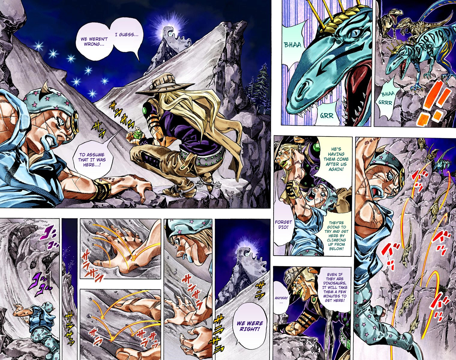 Jojo's Bizarre Adventure Part 7 - Steel Ball Run - Vol.6 Chapter 30: Scary Monsters Part 3