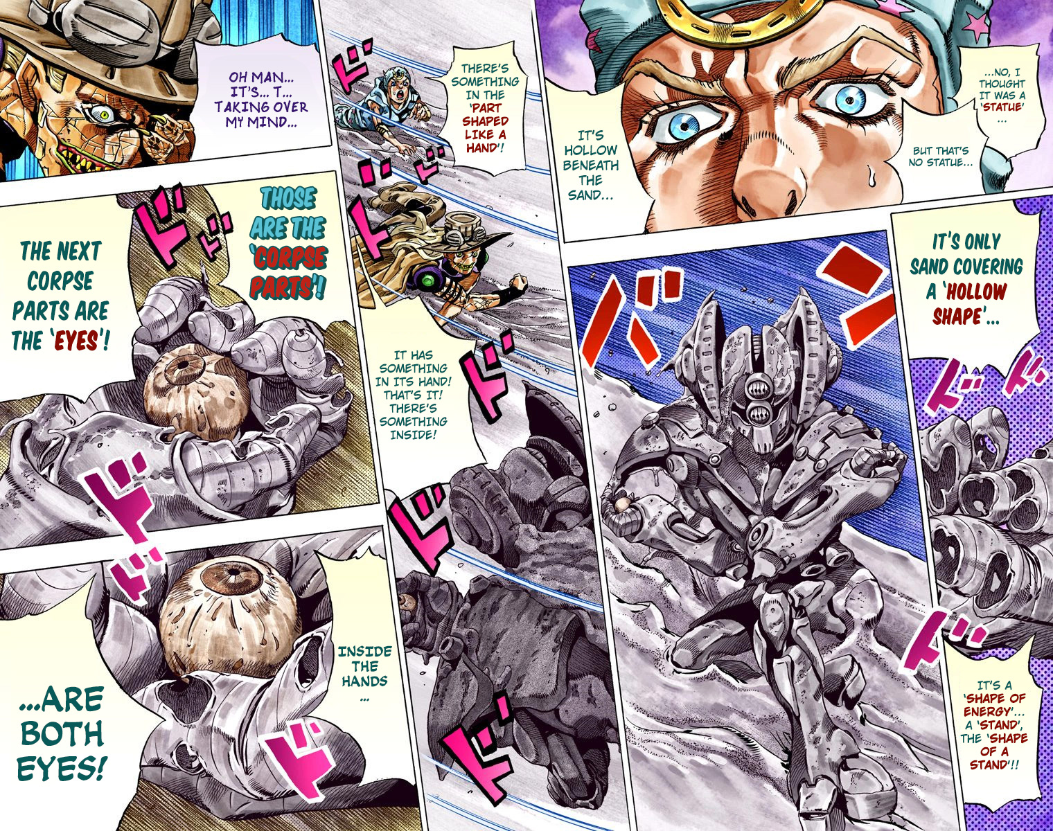 Jojo's Bizarre Adventure Part 7 - Steel Ball Run - Vol.6 Chapter 30: Scary Monsters Part 3