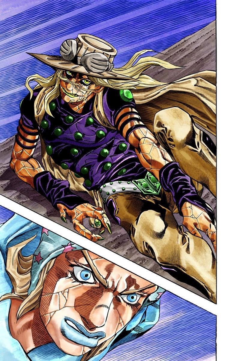 Jojo's Bizarre Adventure Part 7 - Steel Ball Run - Vol.6 Chapter 30: Scary Monsters Part 3