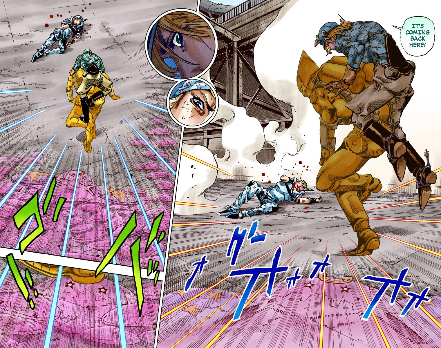 Jojo's Bizarre Adventure Part 7 - Steel Ball Run - Vol.24 Chapter 94: World Of Stars And Stripes