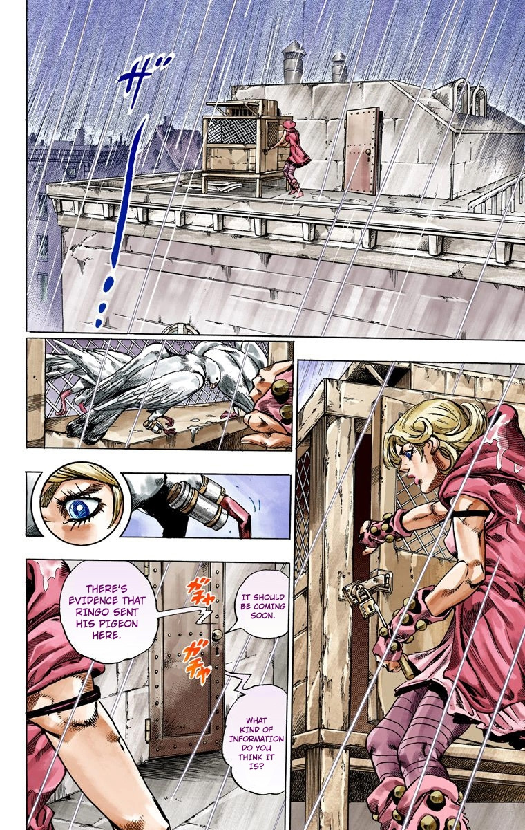 Jojo's Bizarre Adventure Part 7 - Steel Ball Run - Vol.8 Chapter 36: The Green Tombstone Part 1